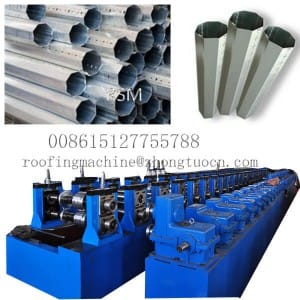 Octagonal Tube and Interlocked Pipe Roll Forming Machine