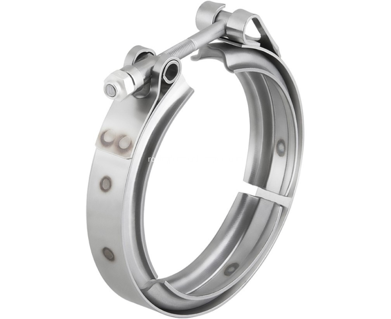 High precision exhaust band clamps bending machine: finished V-band clamp