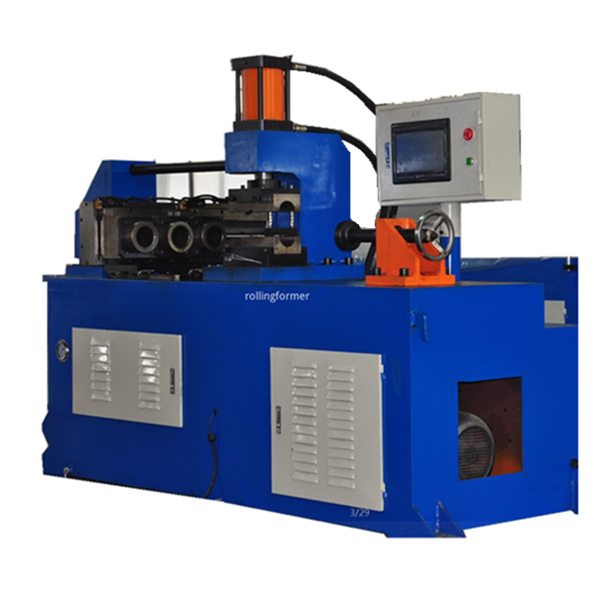 Tube reducer tube end forming machine