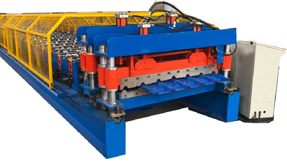 Metal IBR tile making machine