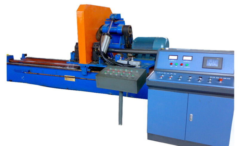 Straight seam high frequency welded roll forming machine with control panel