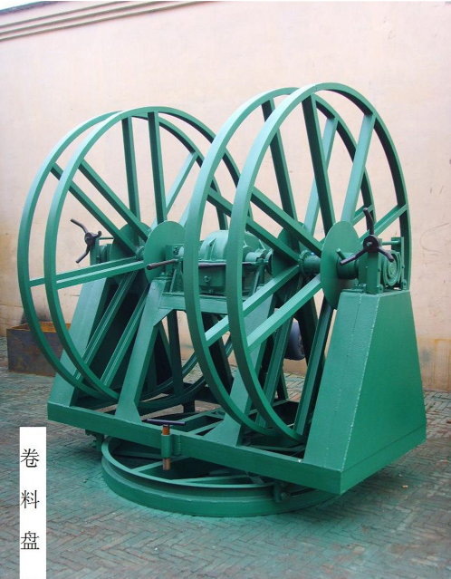 HG32 small pipe welded pipe machine: double-arbor decoiler for the steel coil