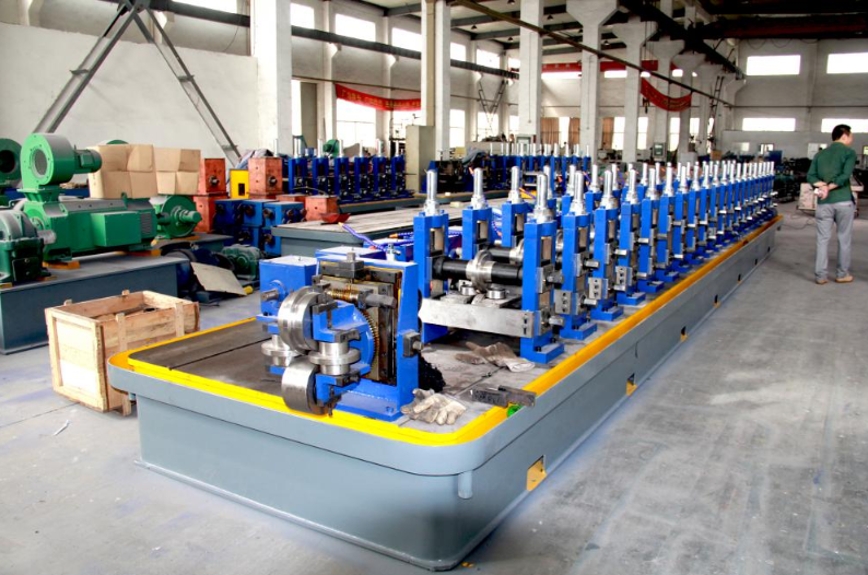 Welded tube mill round/square pipe making machine