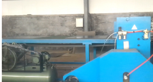 Cut to length line: drive and housing unit