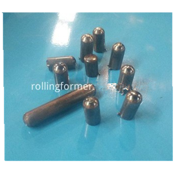 Tube closing machine: closed pipe end samples