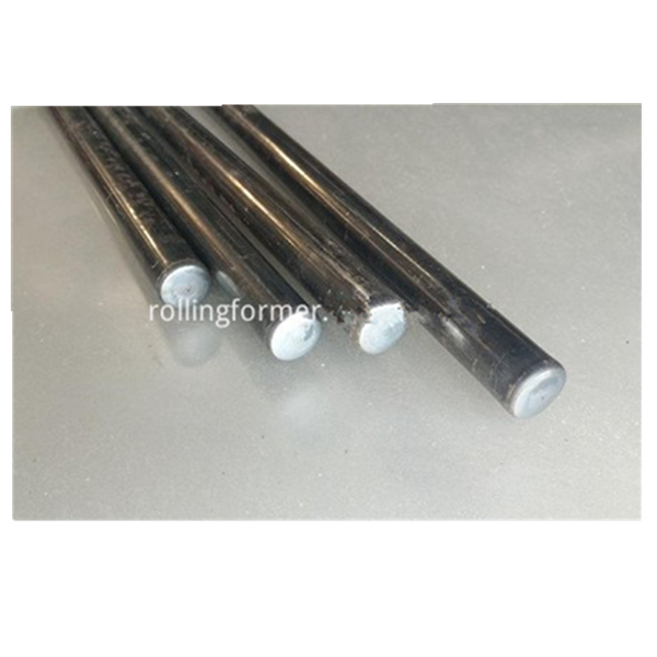 Tube closing machine: tapered tube end samples