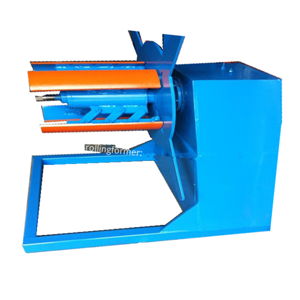 C purlin roll forming machine: machine unit with hydraulic cylinder and die set