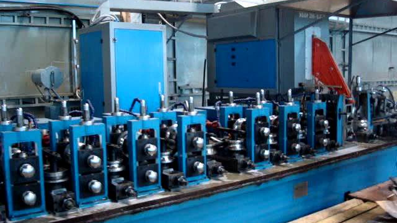 Dragon style welding pipe machine