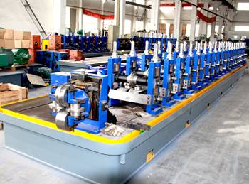 Main roll forming machine Working speed: 80m/min Forming mill gearbox, universal joint Mill entry flattener by