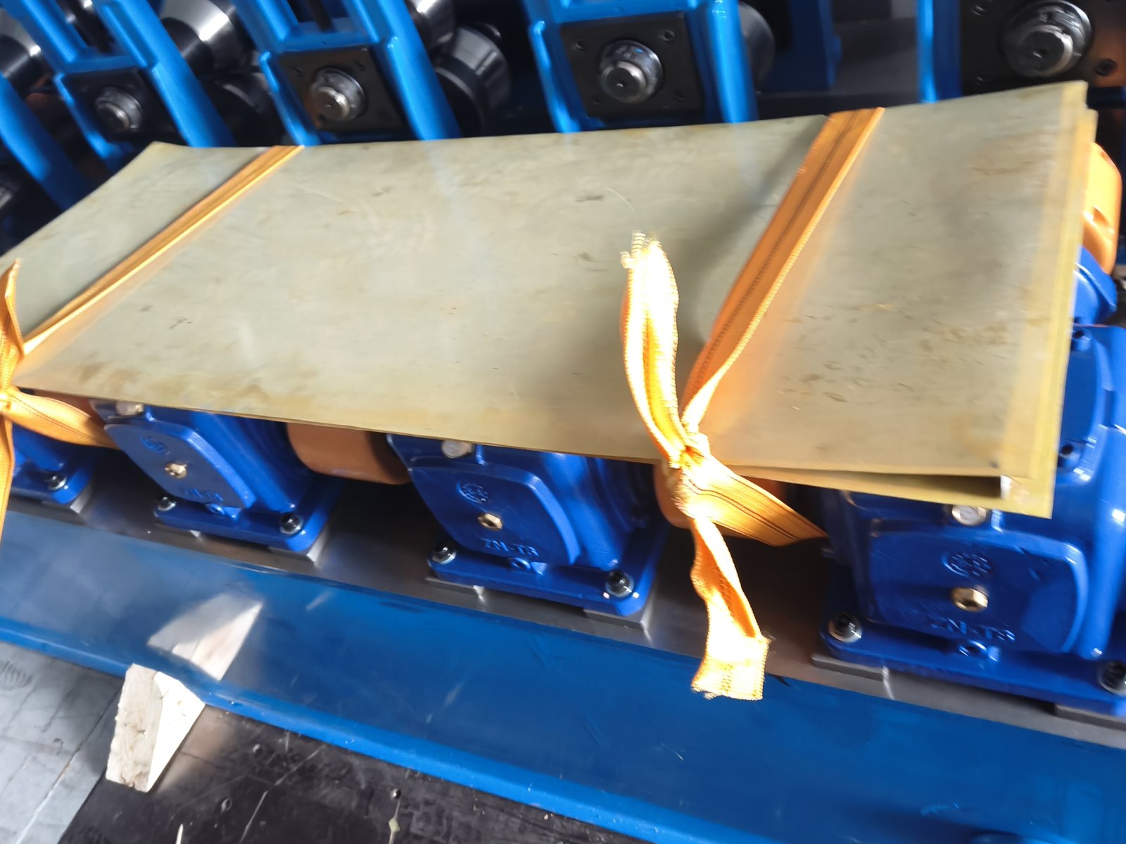 30x30 mm Punched Square Tube Welding Line — Online Punching Station