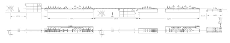 high-precision stainless steel cladding pipe mill line press